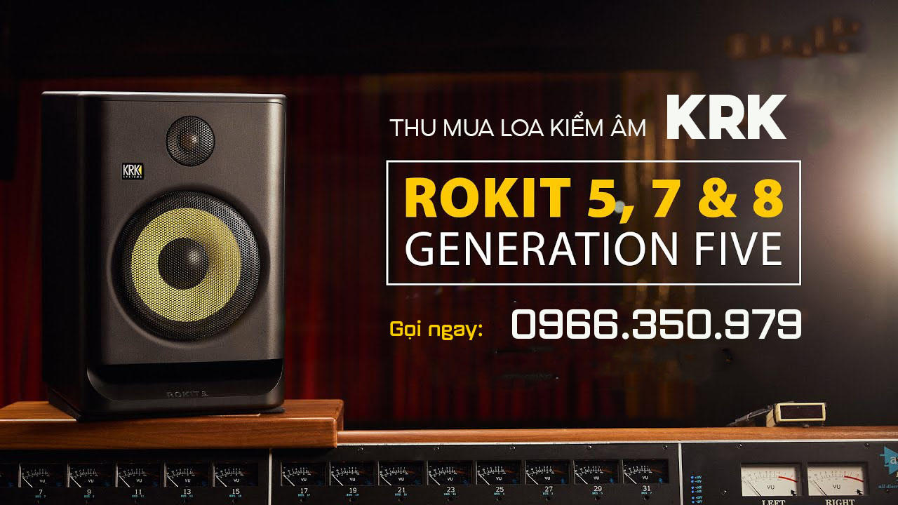 thu mua loa kiểm âm krk