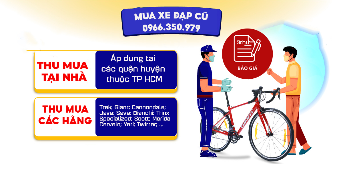 Thu mua xe đạp cũ, xe đạp cao cấp
