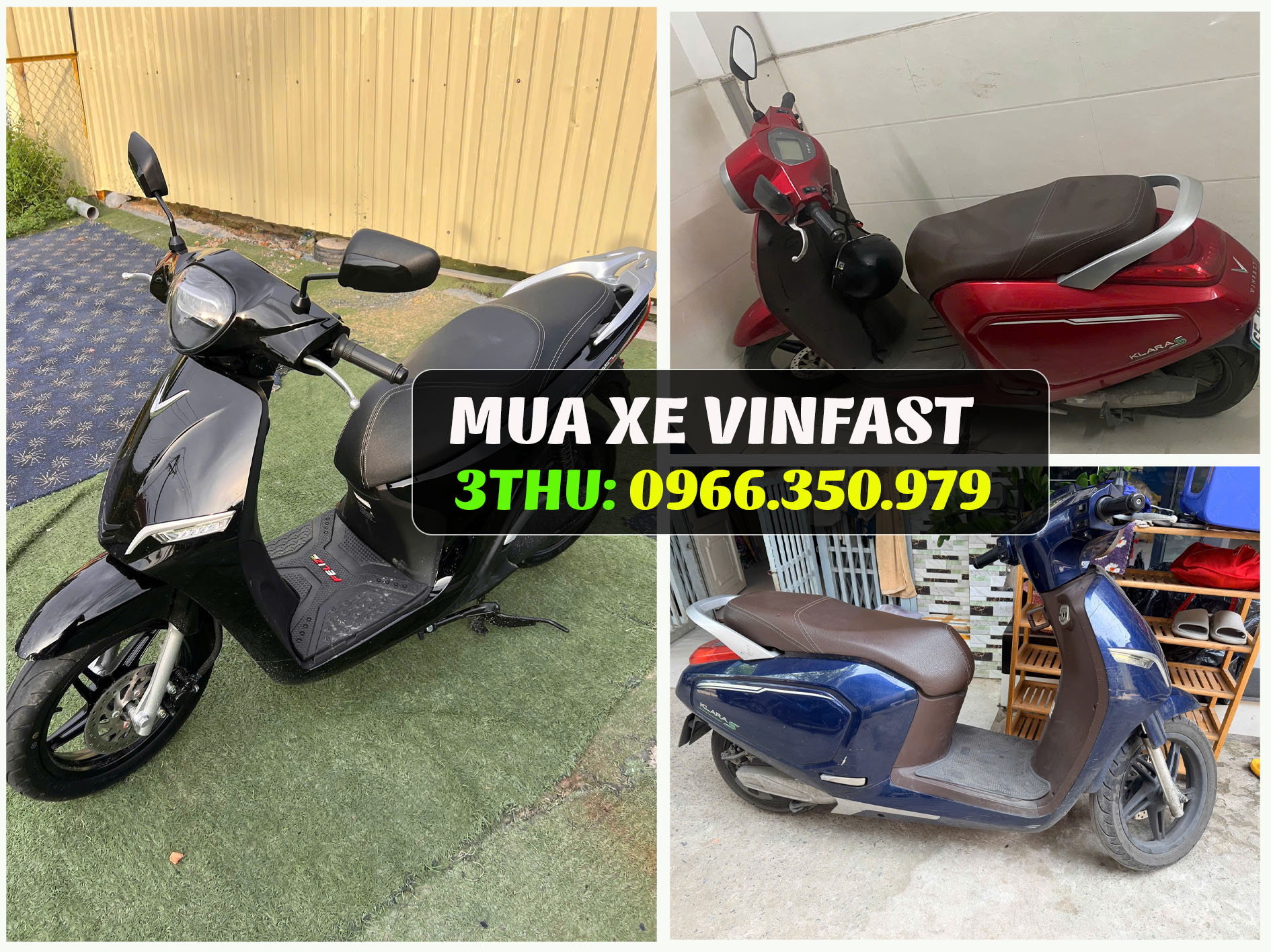 Thu mua xe điện Vinfast