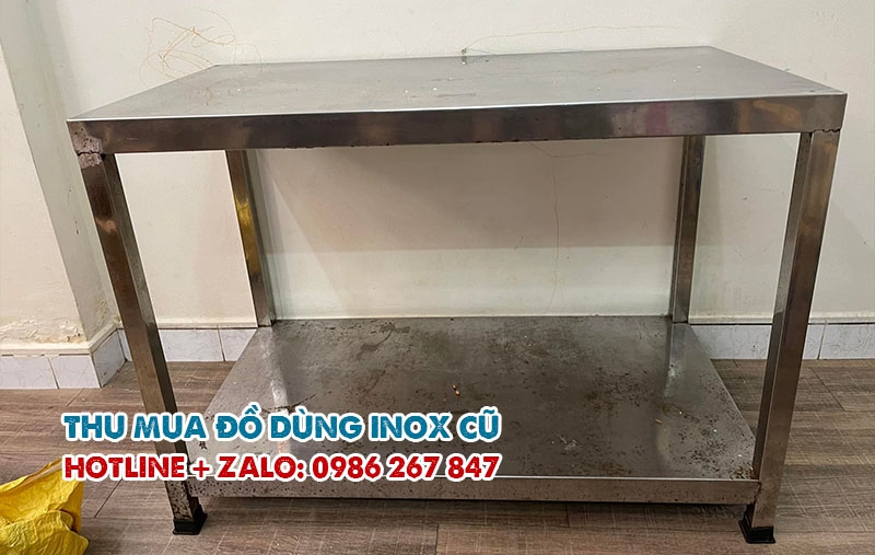 Thu mua bàn ghế inox cũ tại tphcm