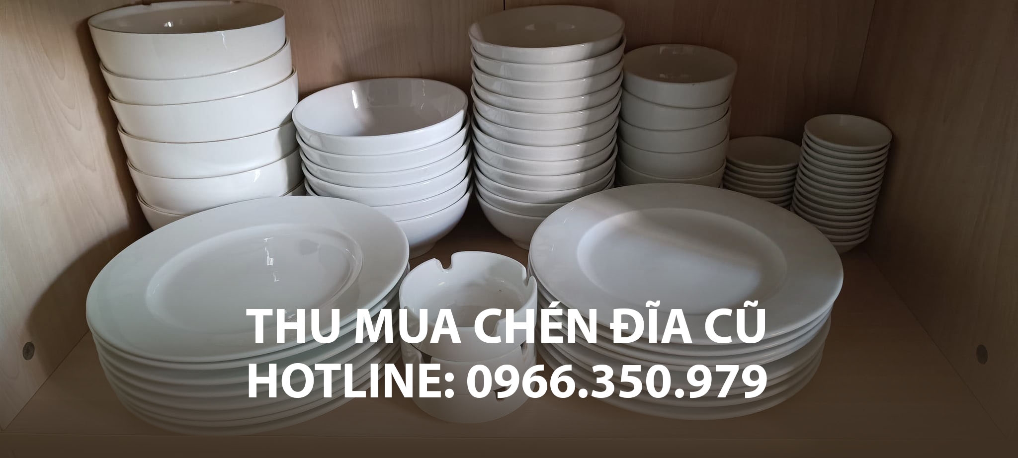 Thu mua chén đĩa cũ