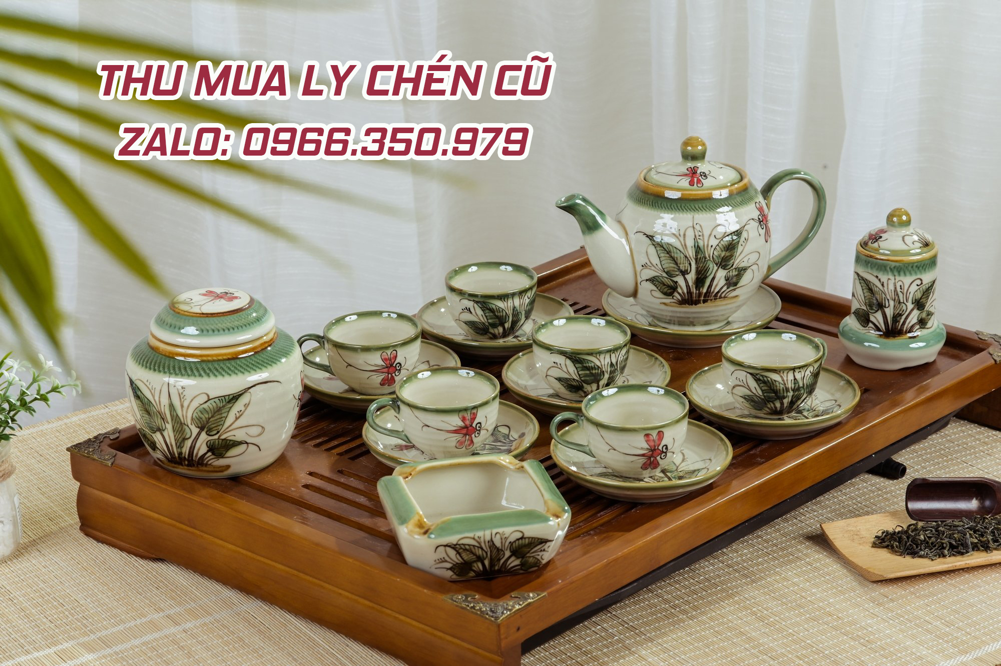 Thu mua chén đĩa, ly cốc cũ