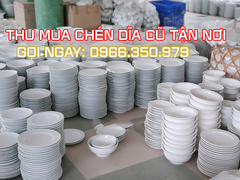 Thu mua chén đĩa cũ