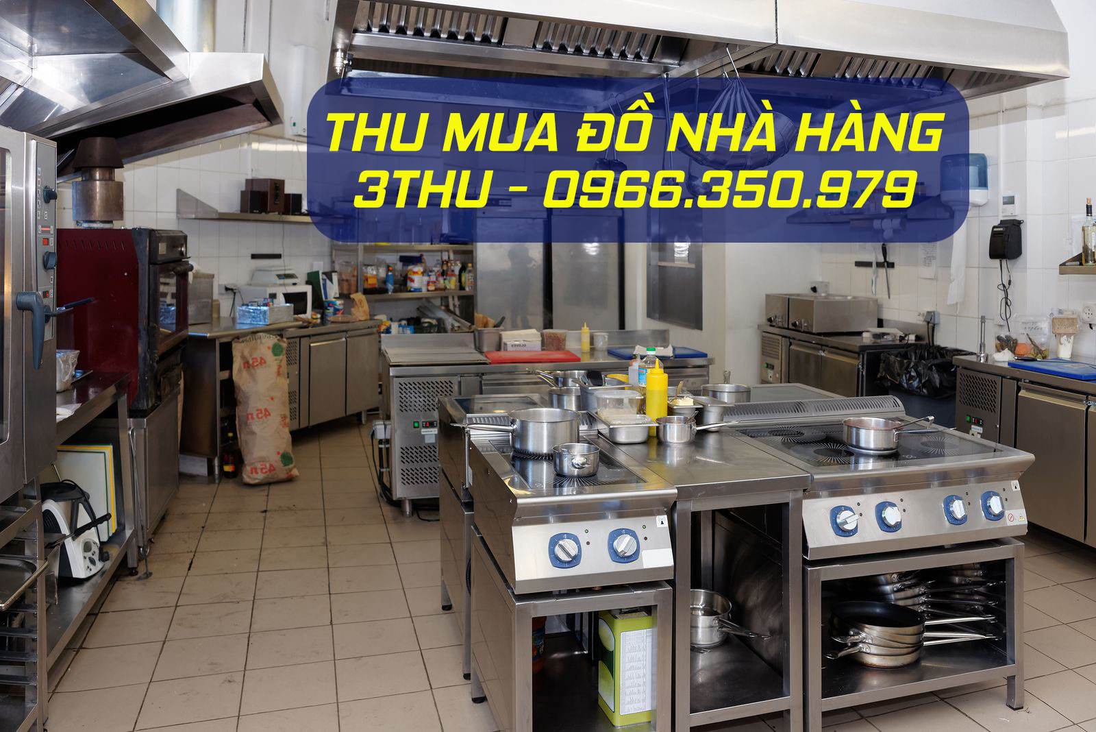 Thu mua đồ nhà hàng trọn gói