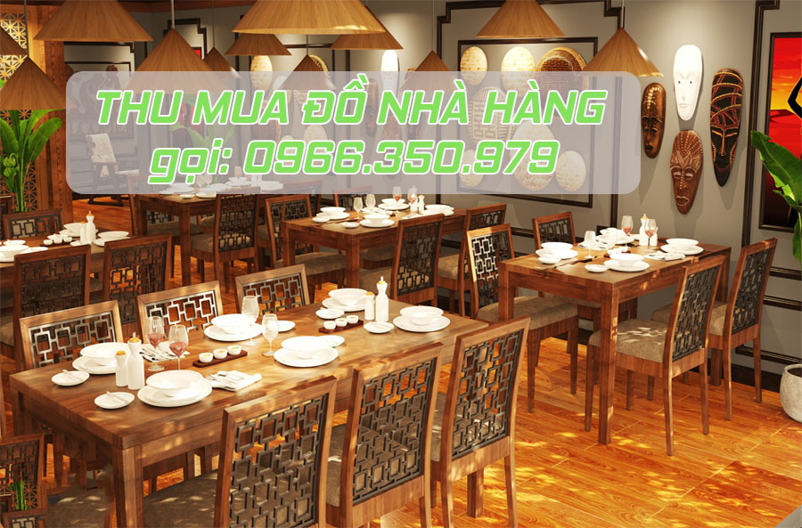 Thu mua đồ nhà hàng trọn gói