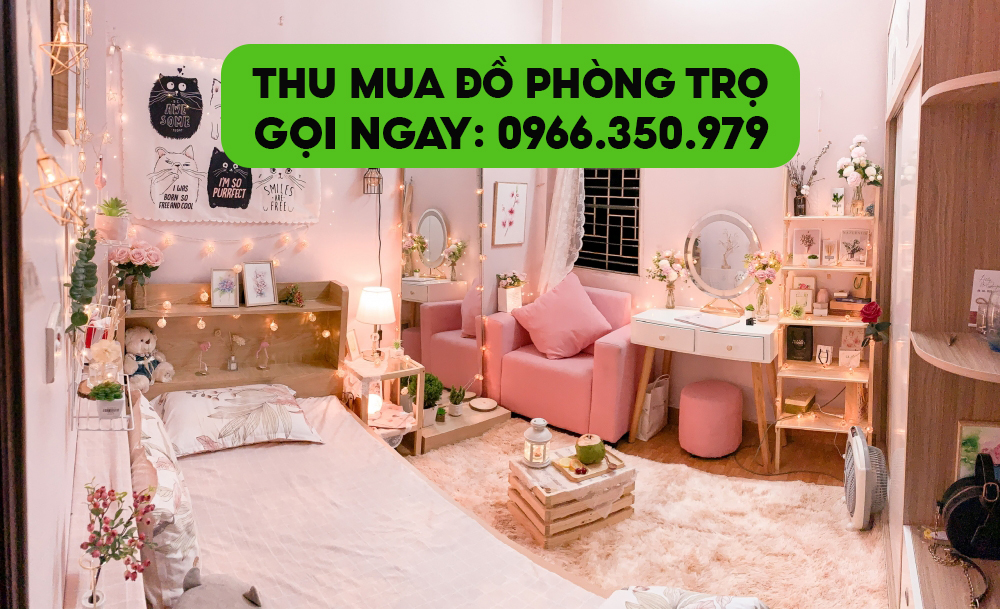 Thu mua đồ dùng phòng trọ trọn gói