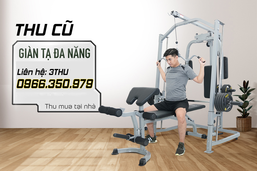 Thu mua giàn tạ Kingsport đa năng, giàn gym đa năng