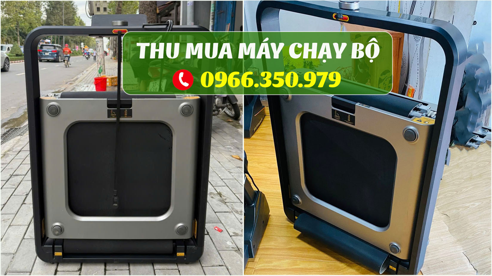 Thu mua máy chạy bộ gấp gọn