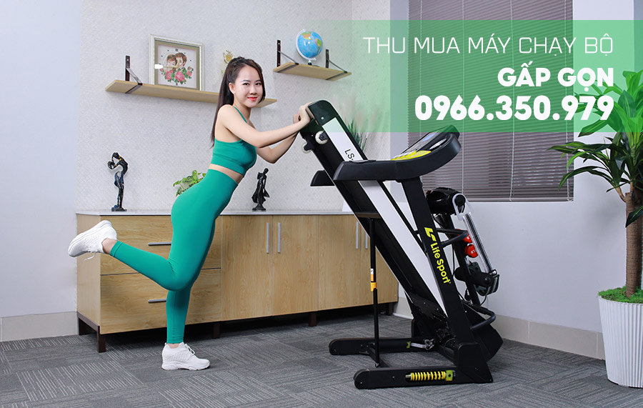 Thu mua máy chạy bộ gấp gọn