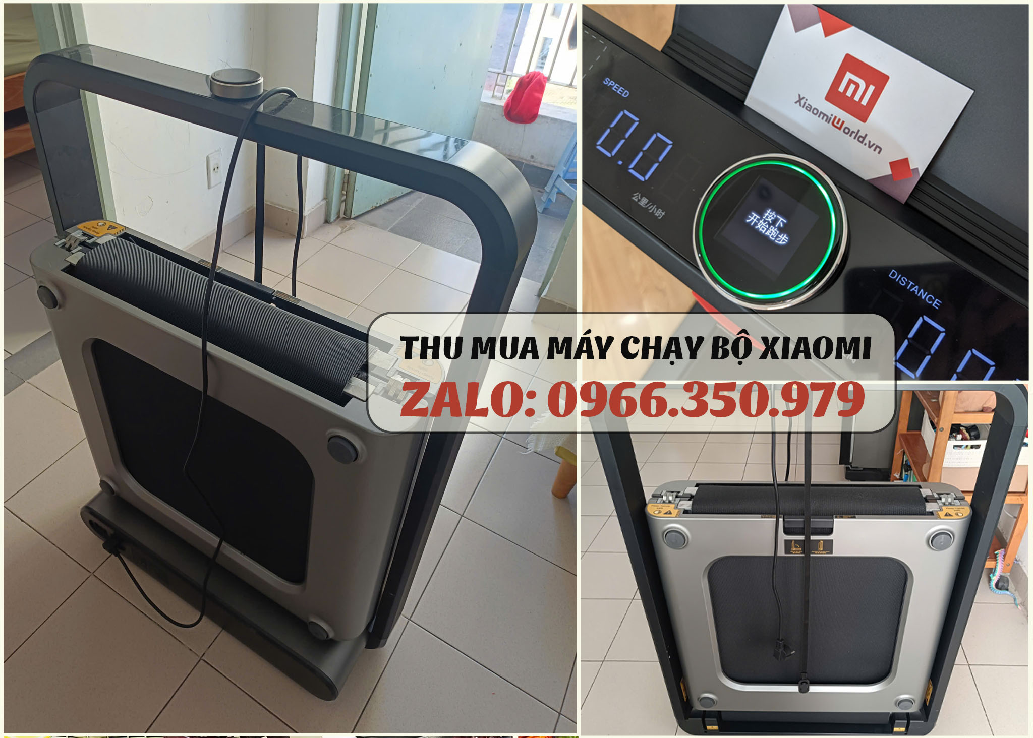 Thu mua máy chạy bộ gấp gọn