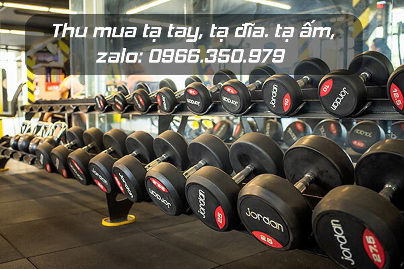 Thu mua tạ đĩa, tạ tay, tạ ấm