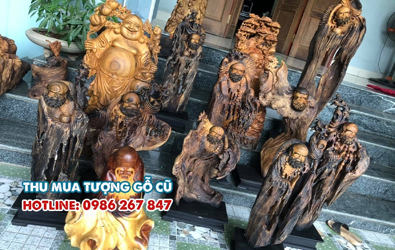 Thu mua tượng gỗ cũ giá cao