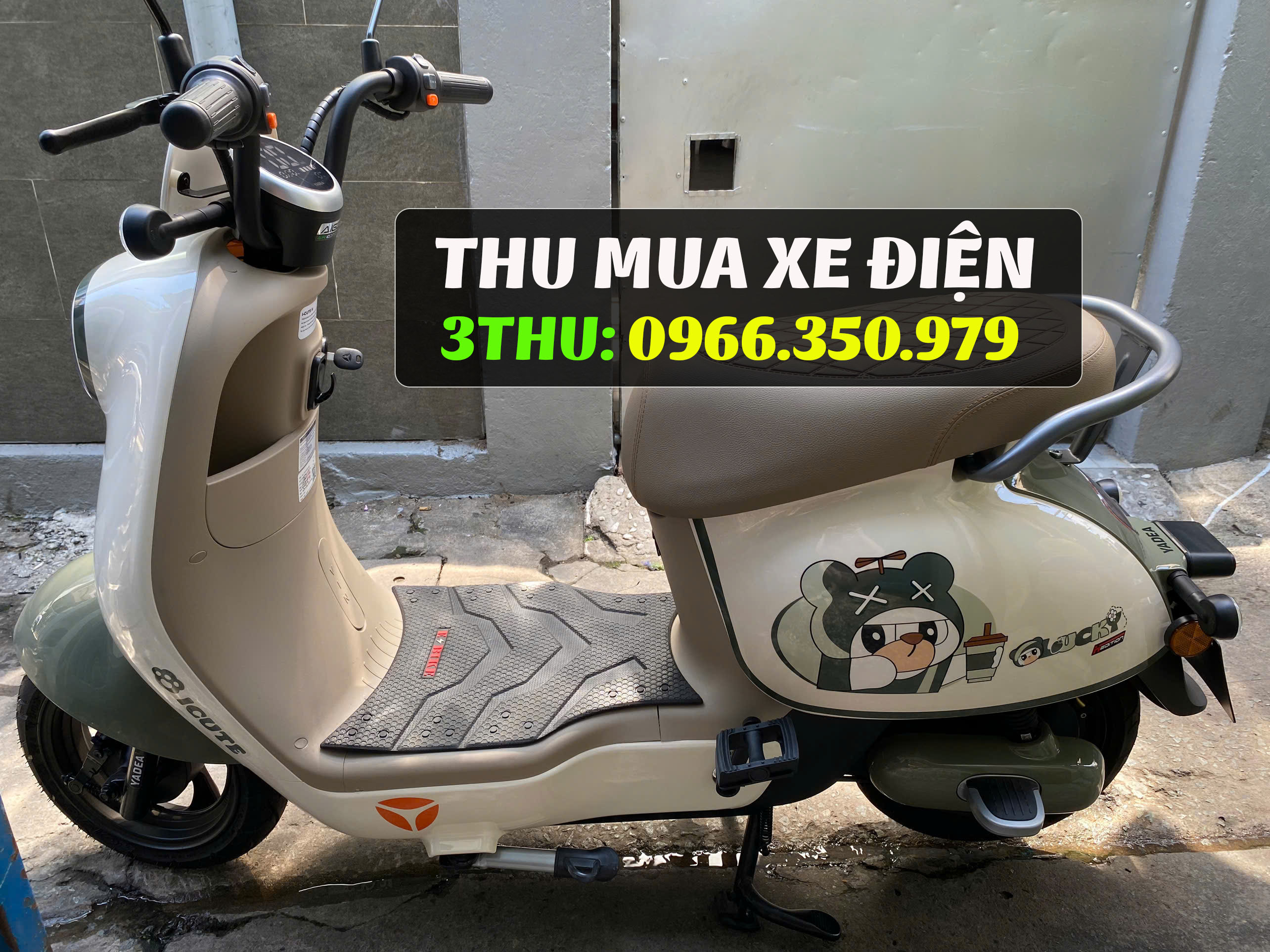 Thu mua x&aacute;c xe điện