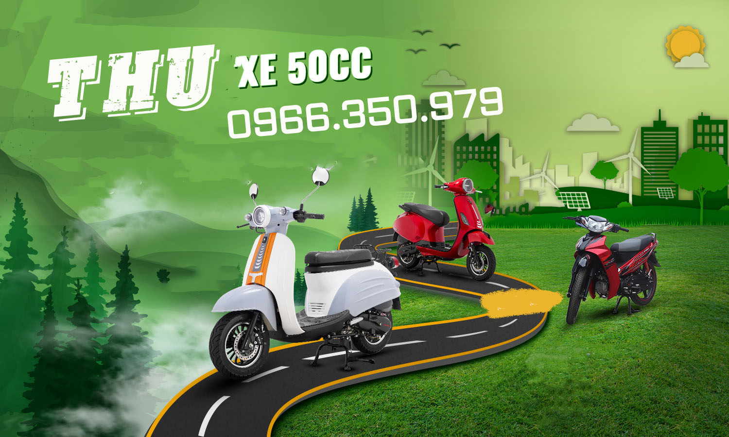 Thu mua xe máy 50cc