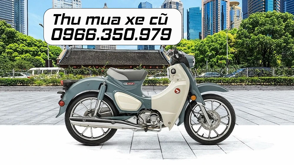 Thu mua xe máy cũ hỏng