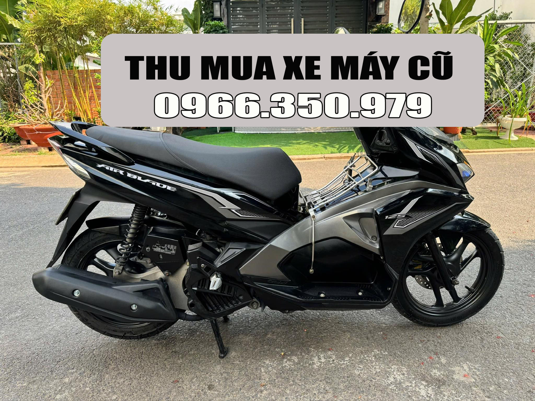 Thu mua xe tay ga Honda cũ hỏng