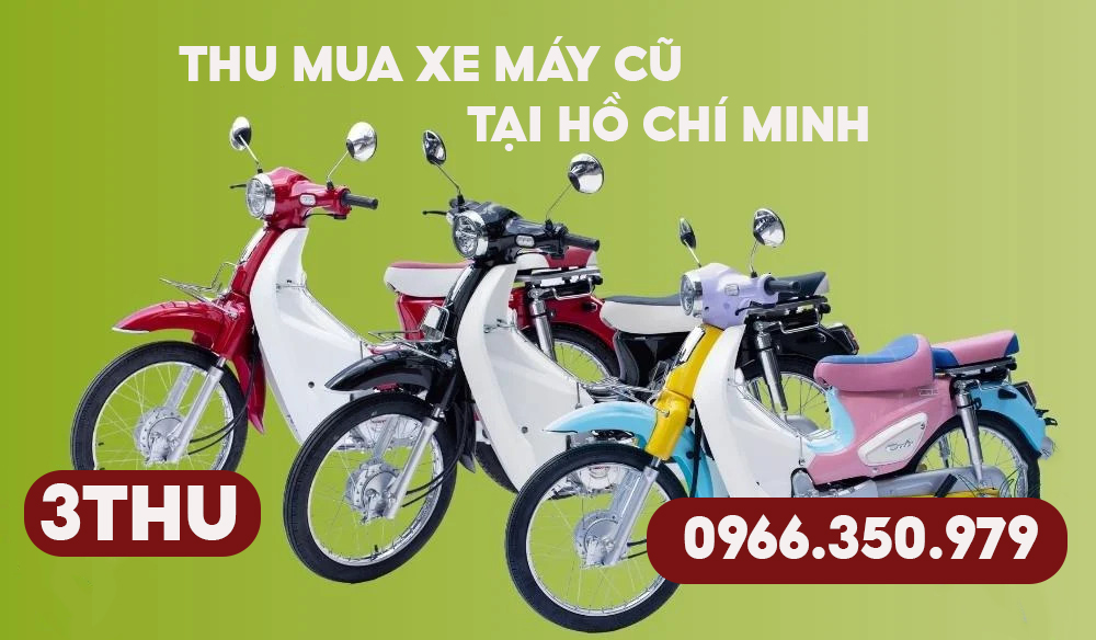 Thu mua xe máy cũ hỏng