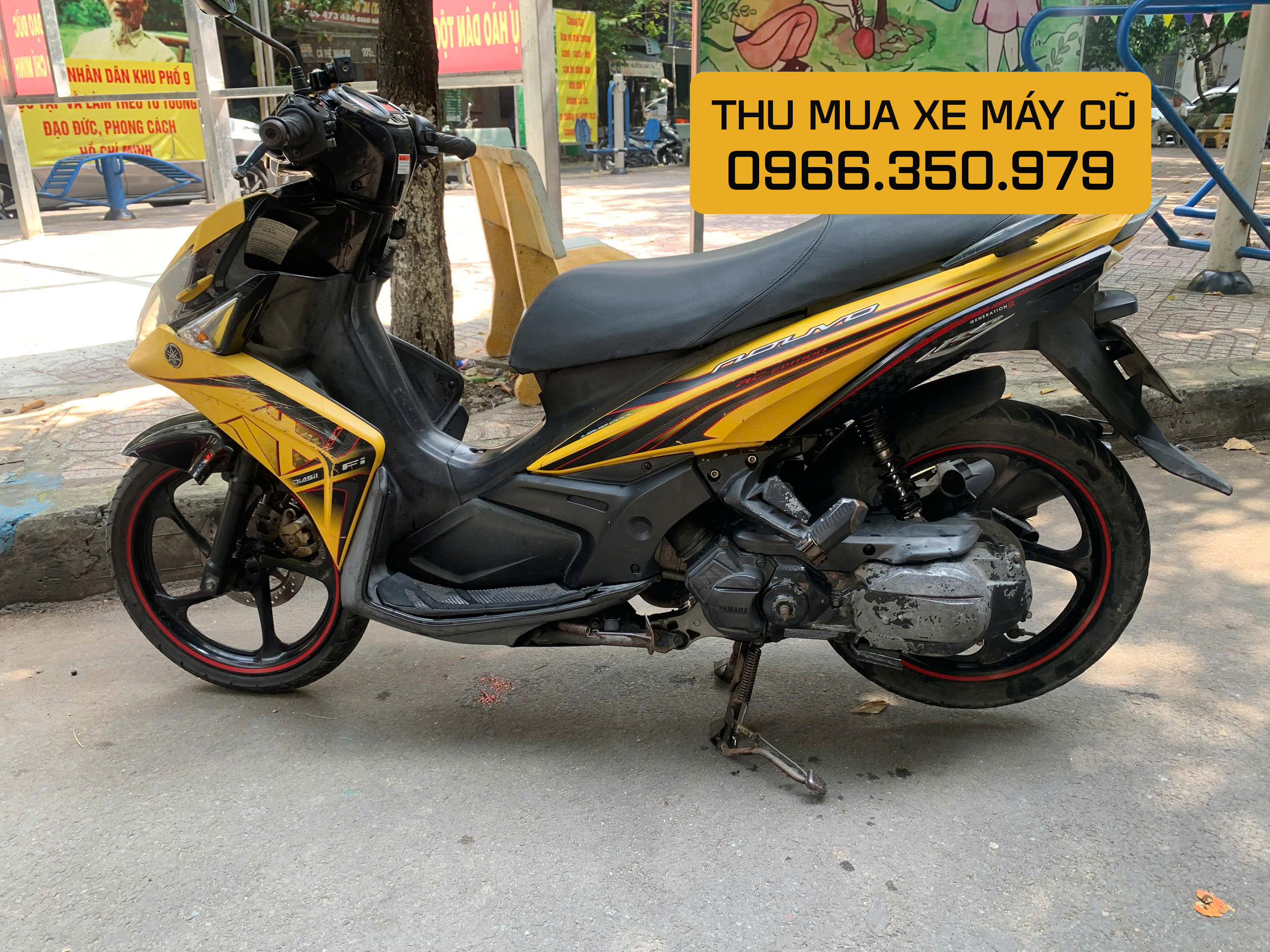 Thu mua xe máy cũ nát giá cao