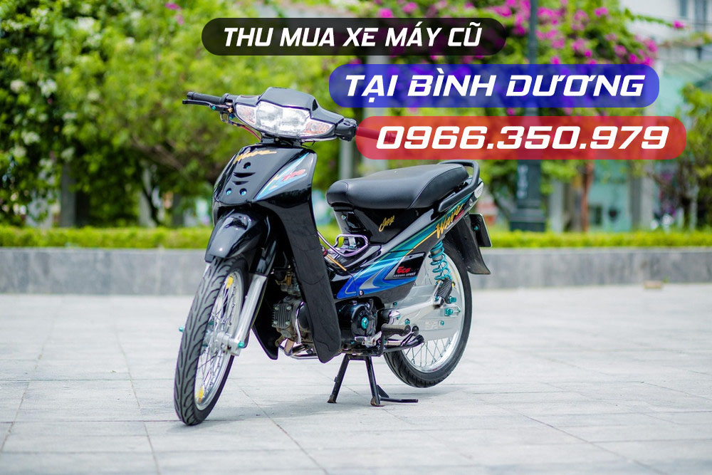 Thu mua xe máy cũ tại Bình Dương