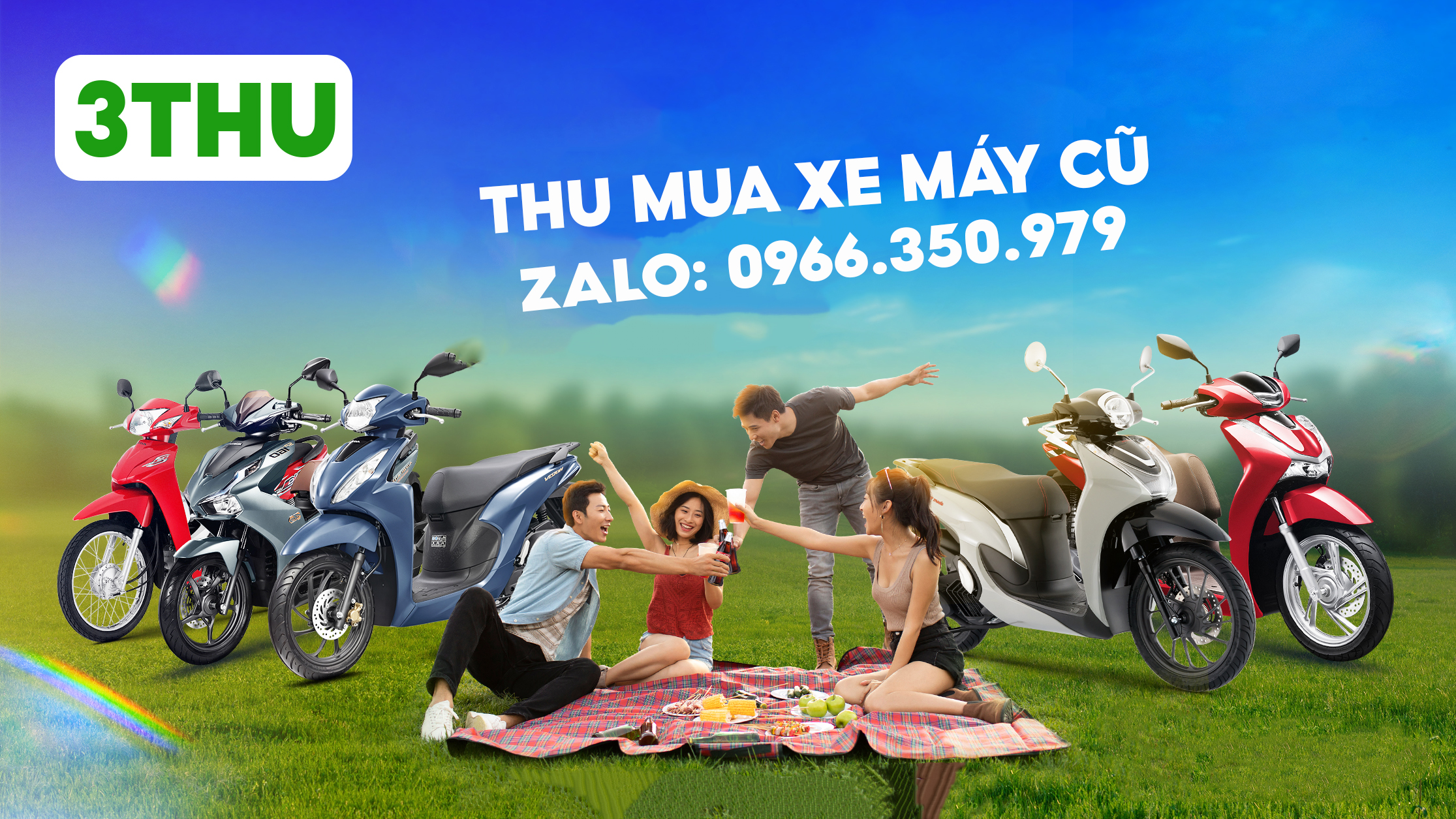 Thu mua xe máy cũ hỏng tại Bình Thạnh