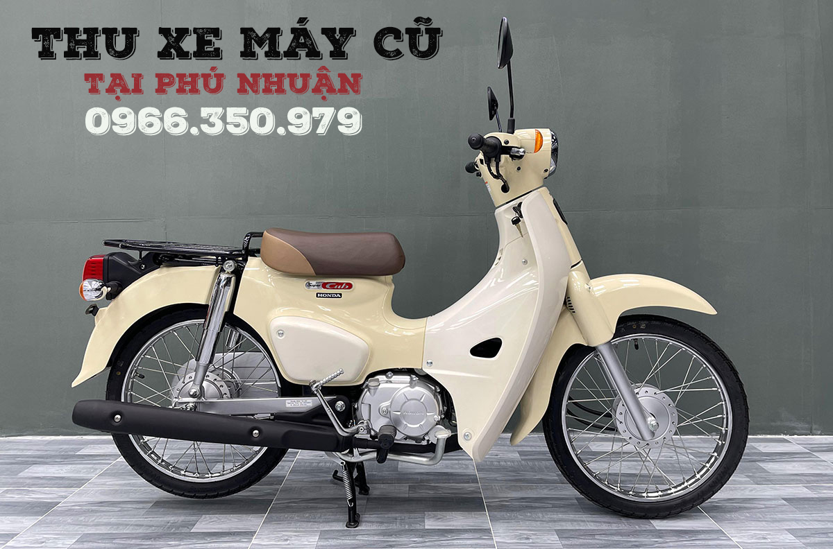 Thu mua xe máy cũ tại Phú Nhuận