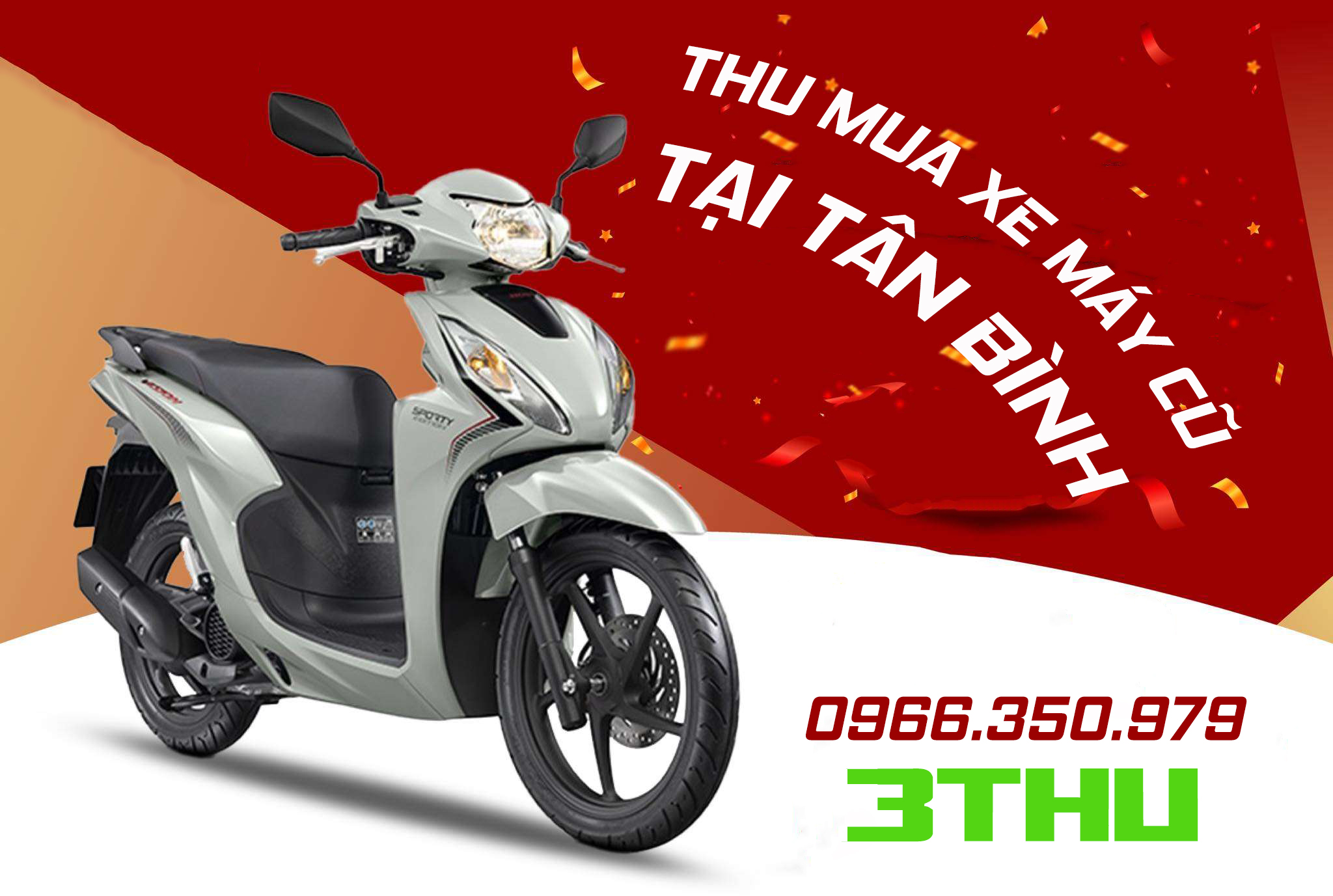 Thu mua xe máy cũ hỏng tại nhà