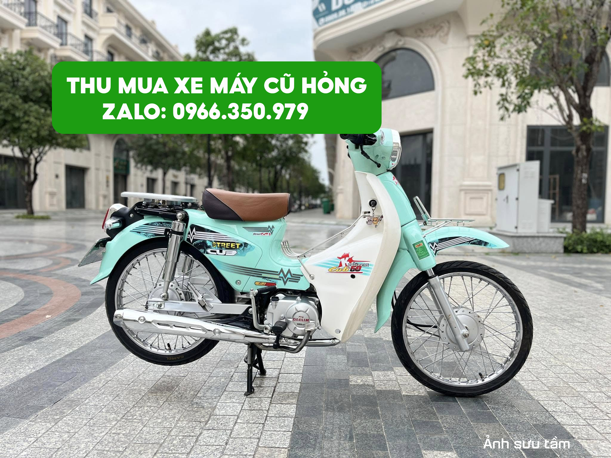Thu mua xe máy cũ hỏng tại nhà