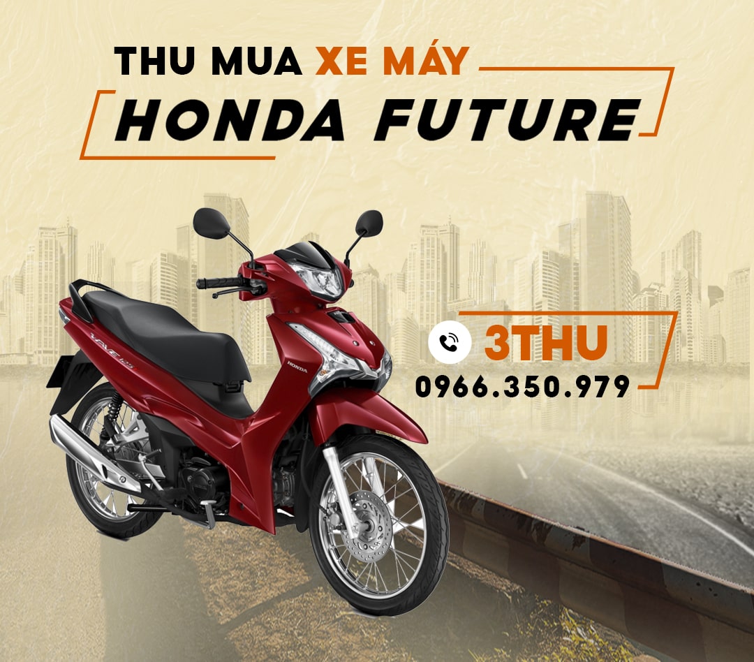 Thu mua xe máy cũ hỏng Honda Future