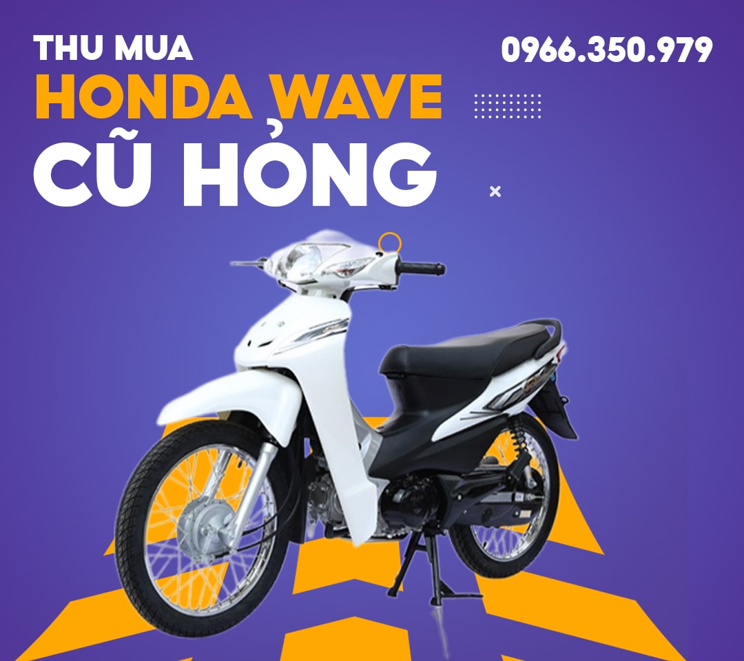 Thu mua xe máy honda wave