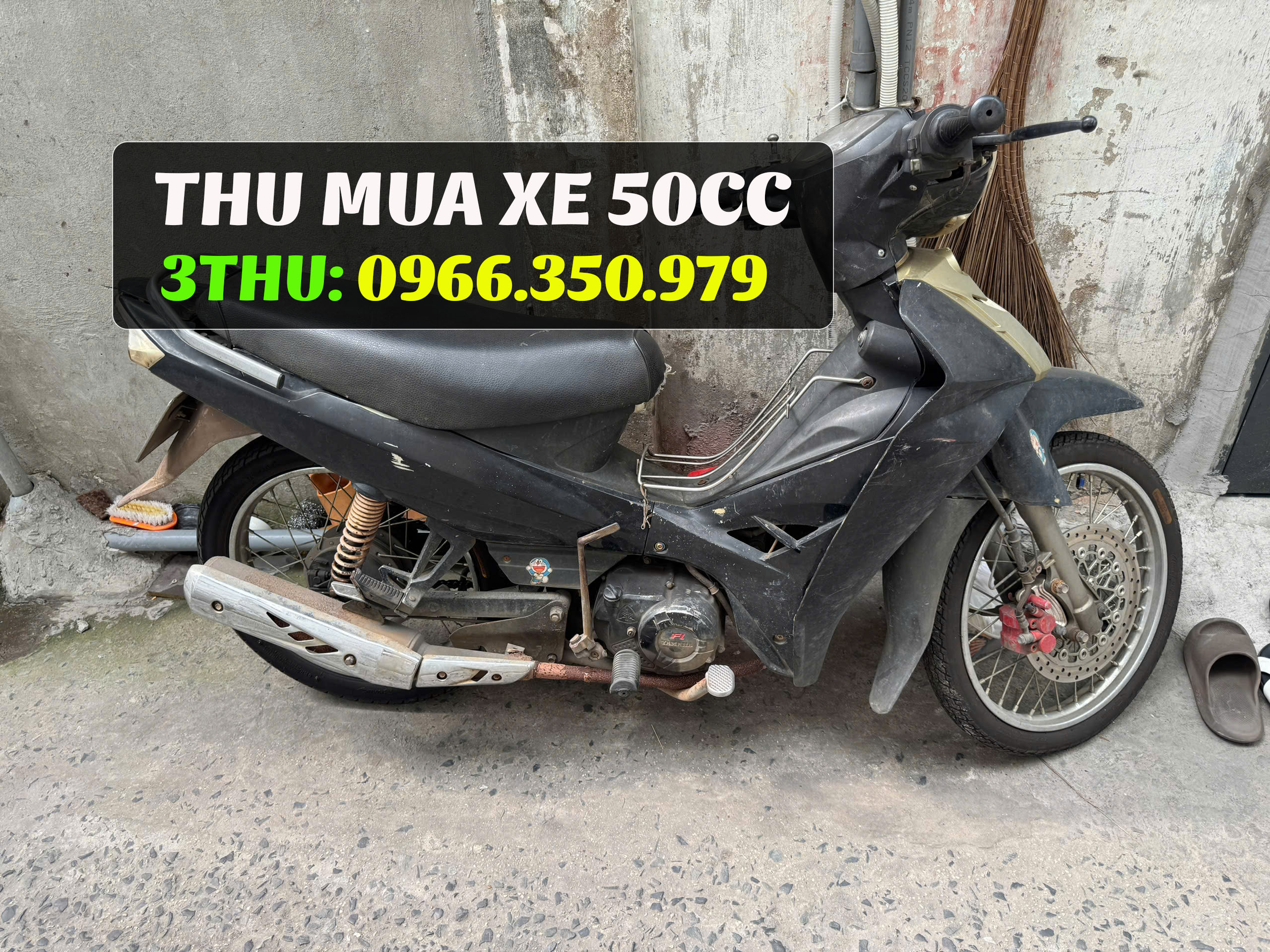 Thu mua xe m&aacute;y 50cc cũ hỏng
